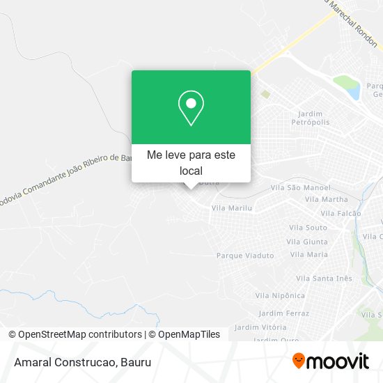 Amaral Construcao mapa