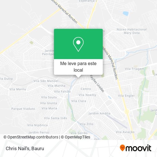 Chris Nail's mapa