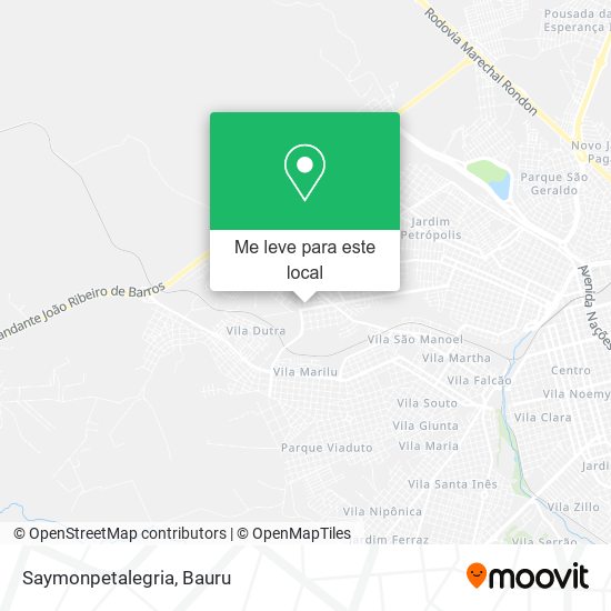 Saymonpetalegria mapa