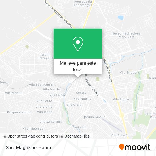 Saci Magazine mapa
