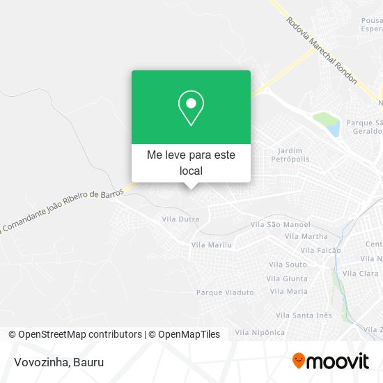 Vovozinha mapa