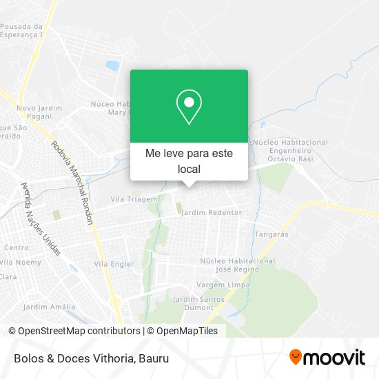 Bolos & Doces Vithoria mapa