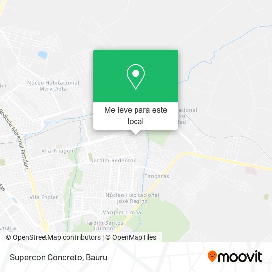 Supercon Concreto mapa