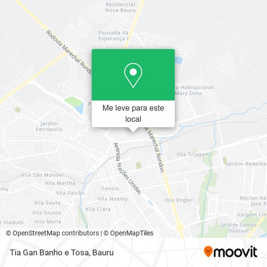 Tia Gan Banho e Tosa mapa