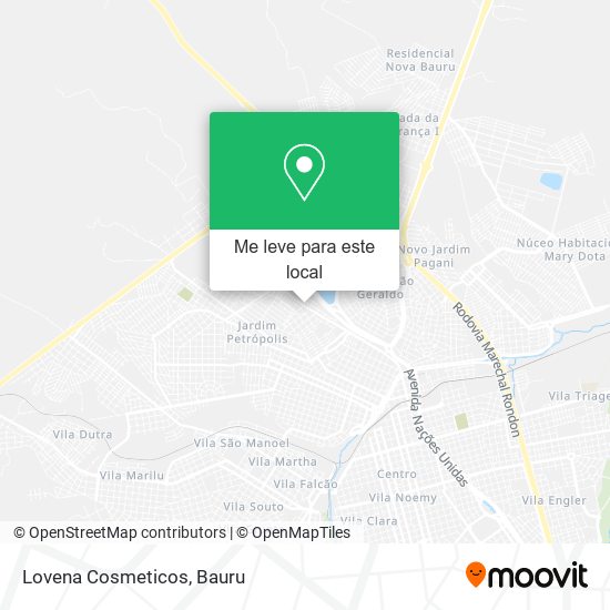 Lovena Cosmeticos mapa