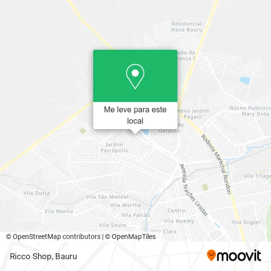 Ricco Shop mapa