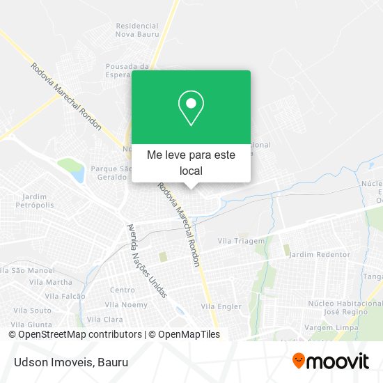 Udson Imoveis mapa