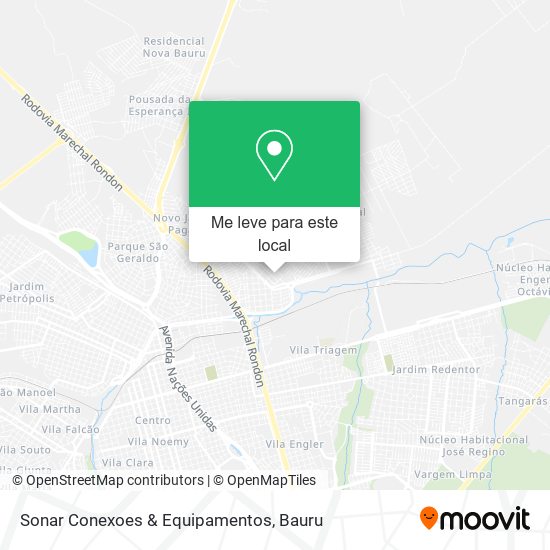 Sonar Conexoes & Equipamentos mapa
