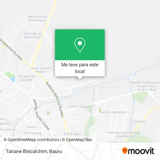 Tatiane Biscalchim mapa