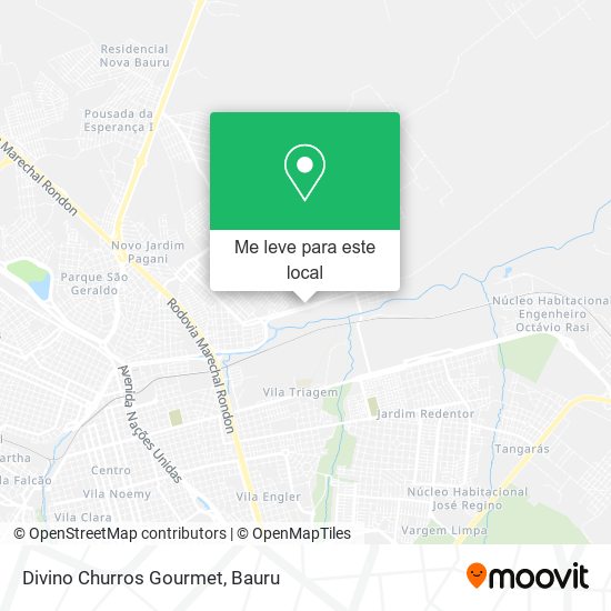 Divino Churros Gourmet mapa
