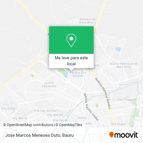 Jose Marcos Meneses Duto mapa