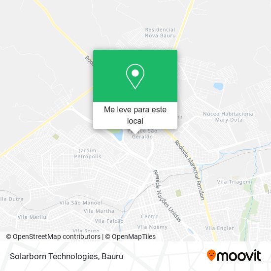 Solarborn Technologies mapa