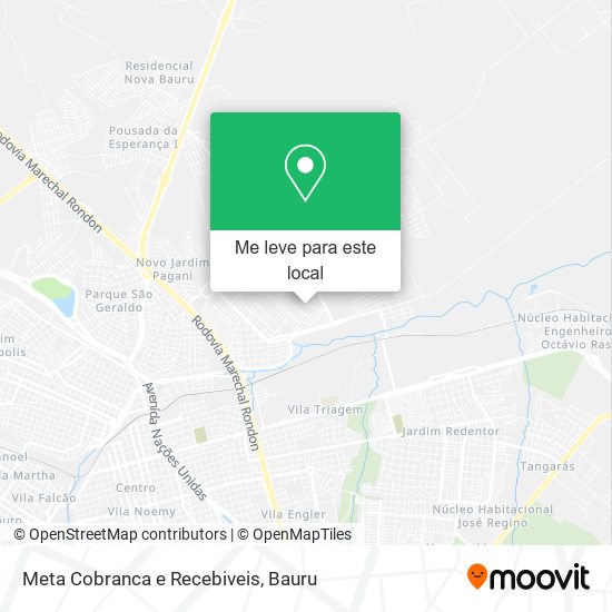 Meta Cobranca e Recebiveis mapa