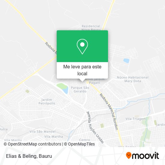 Elias & Beling mapa