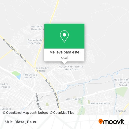 Multi Diesel mapa