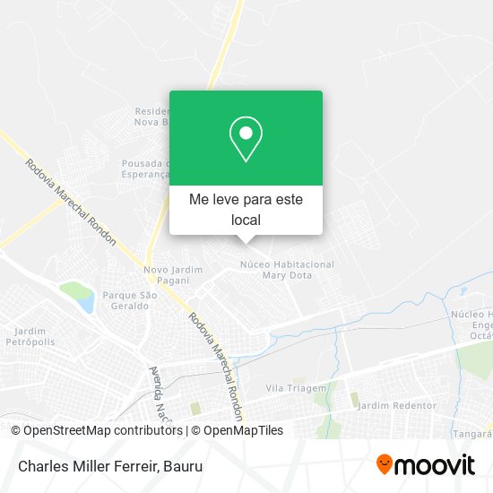 Charles Miller Ferreir mapa