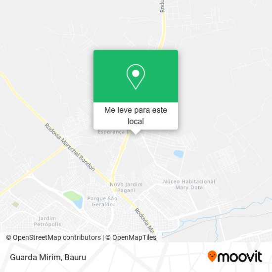 Guarda Mirim mapa