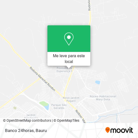 Banco 24horas mapa