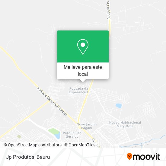 Jp Produtos mapa