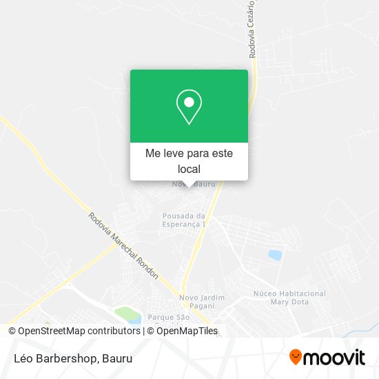 Léo Barbershop mapa