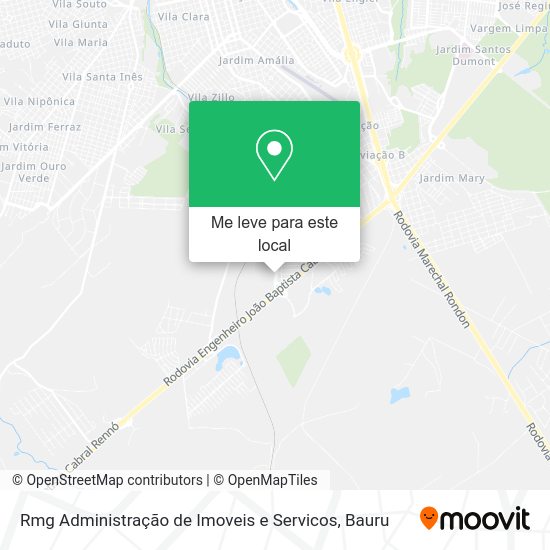Rmg Administração de Imoveis e Servicos mapa