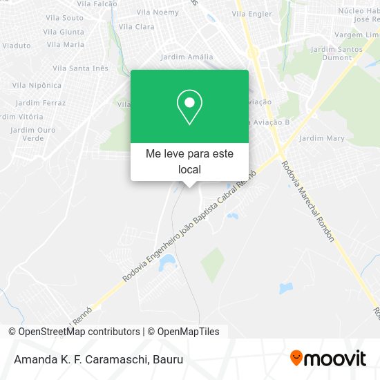 Amanda K. F. Caramaschi mapa