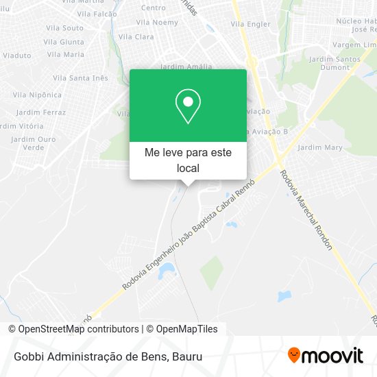 Gobbi Administração de Bens mapa
