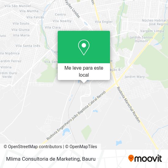 Mlima Consultoria de Marketing mapa