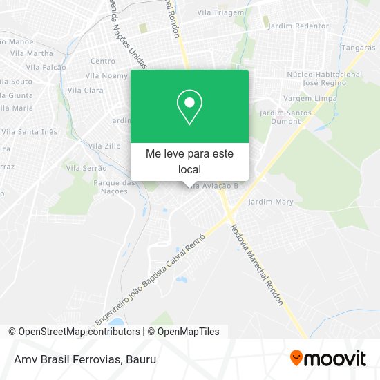 Amv Brasil Ferrovias mapa