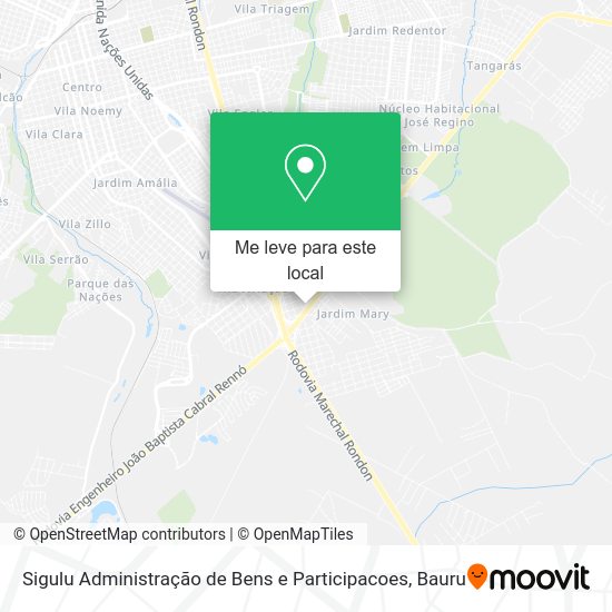 Sigulu Administração de Bens e Participacoes mapa