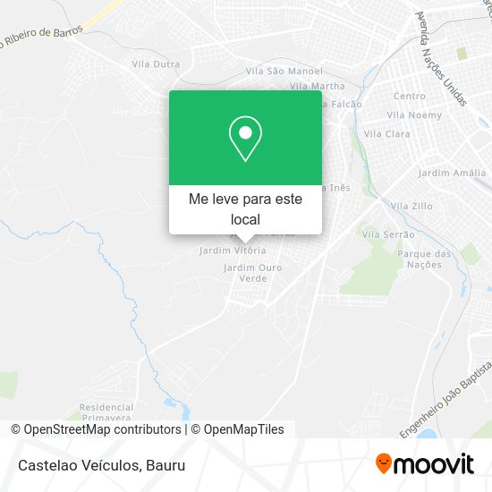 Castelao Veículos mapa
