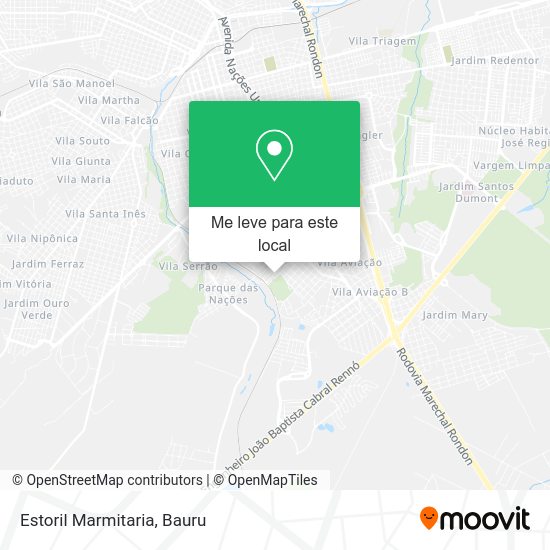 Estoril Marmitaria mapa