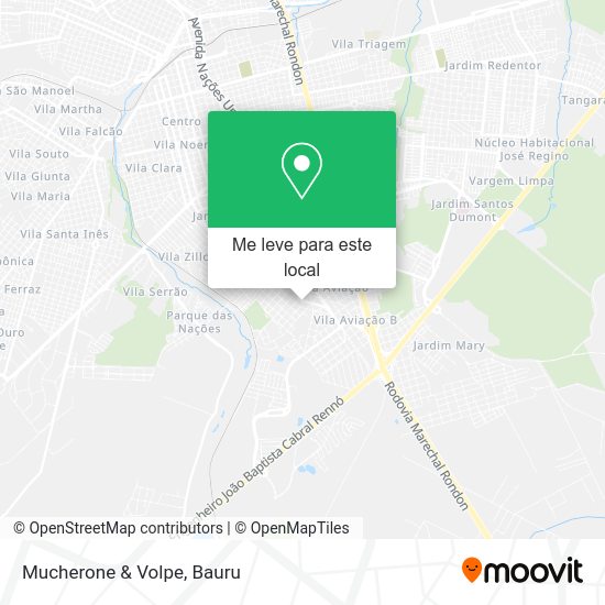 Mucherone & Volpe mapa