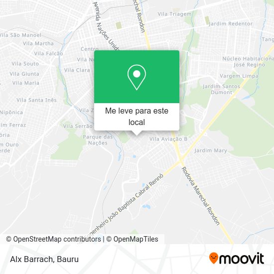 Alx Barrach mapa