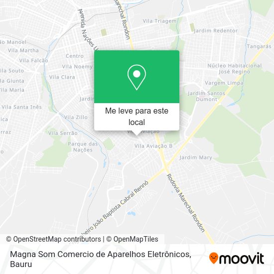Magna Som Comercio de Aparelhos Eletrônicos mapa