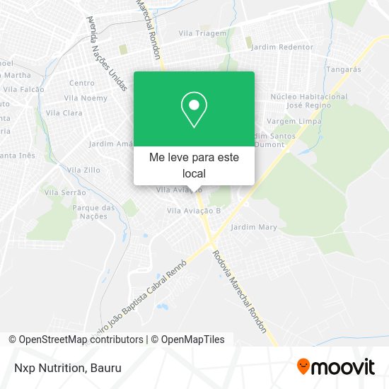 Nxp Nutrition mapa