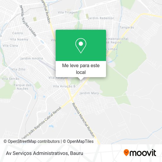 Av Serviços Administrativos mapa