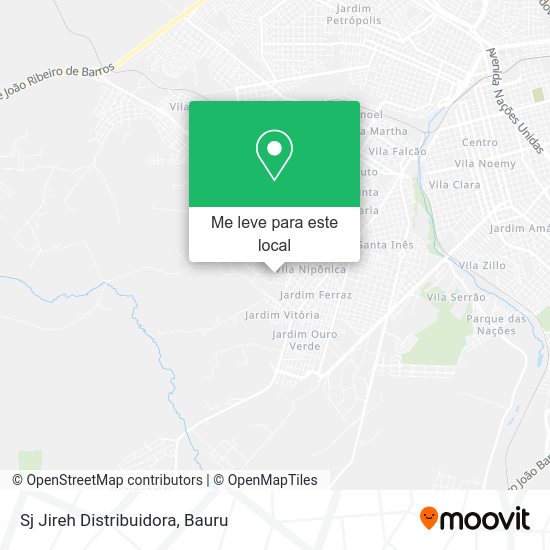 Sj Jireh Distribuidora mapa