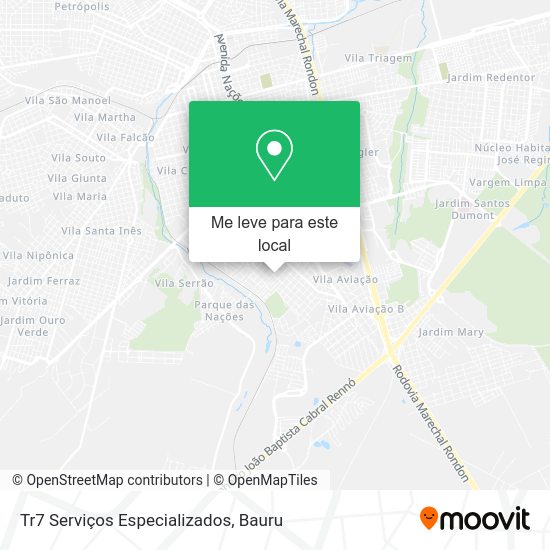 Tr7 Serviços Especializados mapa
