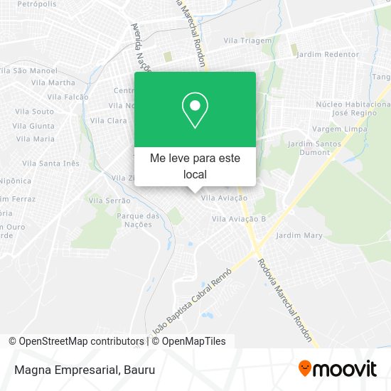 Magna Empresarial mapa