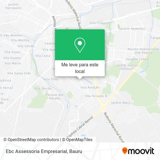 Ebc Assessoria Empresarial mapa