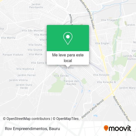Rov Empreendimentos mapa