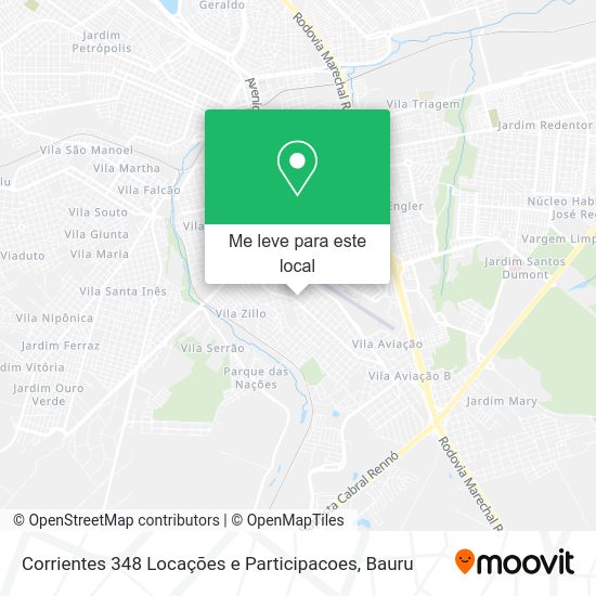 Corrientes 348 Locações e Participacoes mapa