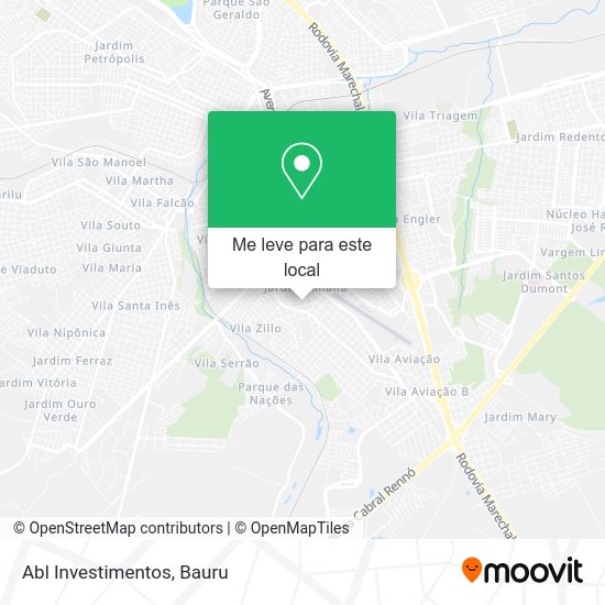 Abl Investimentos mapa