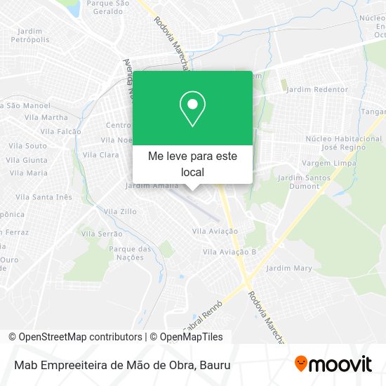 Mab Empreeiteira de Mão de Obra mapa
