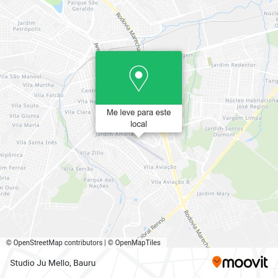 Studio Ju Mello mapa