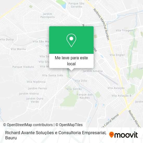 Richard Avante Soluções e Consultoria Empresarial mapa