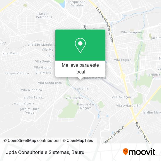 Jpda Consultoria e Sistemas mapa