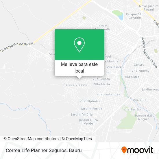 Correa Life Planner Seguros mapa