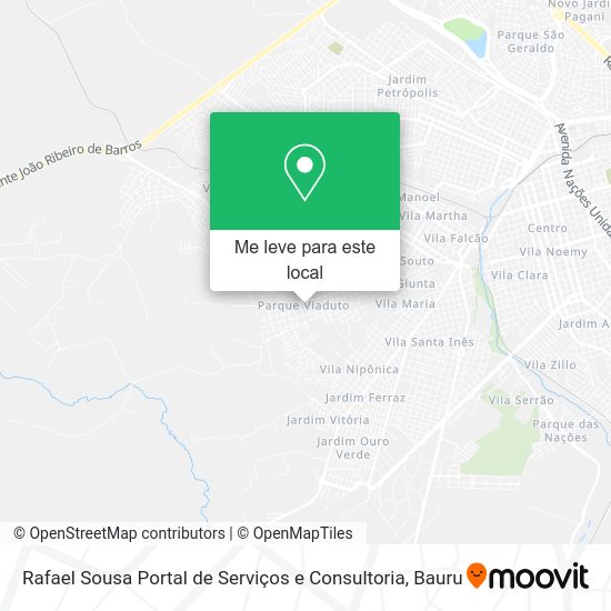 Rafael Sousa Portal de Serviços e Consultoria mapa